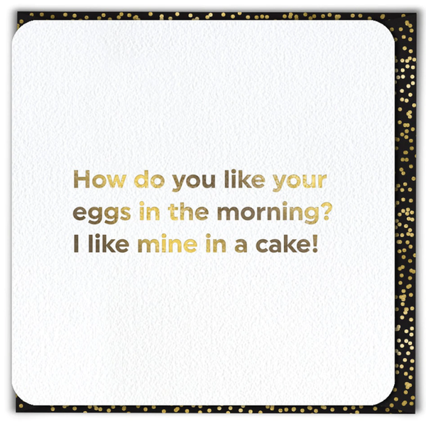 Greeting Card - Eggs in the Morning