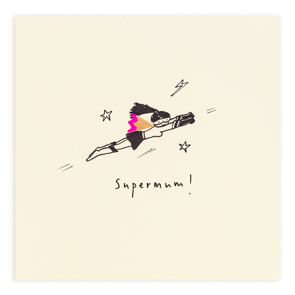 Greeting Card - SuperMum