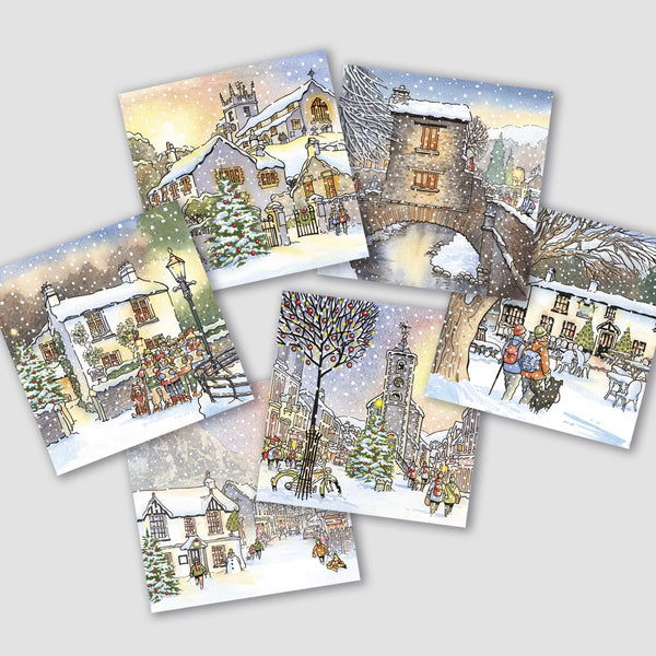 Nostalgic Lake District Christmas - 6 cards