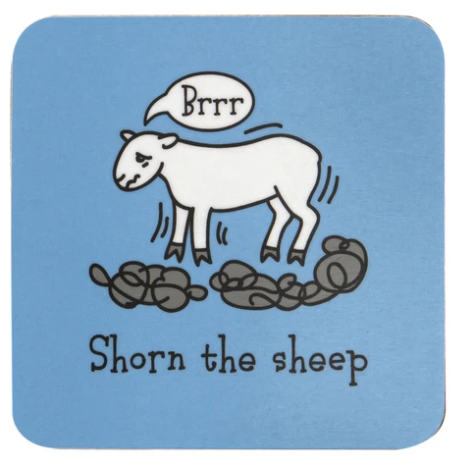 Herdwicks of the Lake District Coasters - Shorn the Sheep